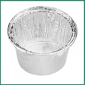 ENVASE ALUMINIO (FLANERA) REDONDO P/100 C/45