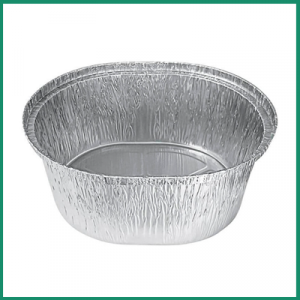 ENVASE ALUMINIO OVALADO POLLO P/100 C/5 S/N