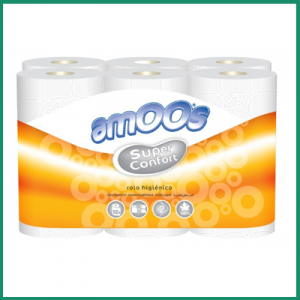 HIGIENICO 2C AMOOS 35 METROS P/8 S/6