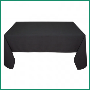 MANTEL 1X1 NEGRO C/4
