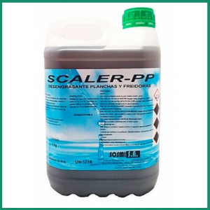 SCALER-P Desengrasante planchas, hornos,  especial BAJA emperatura.