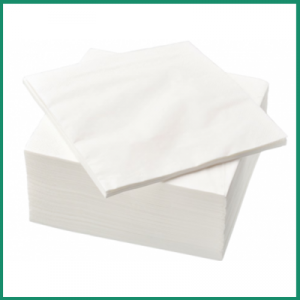 SERVILLETA 33X33 BLANCA C/30