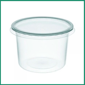 Envase Redondo PP con Tapa Cierre Hermético AF-12 120ml