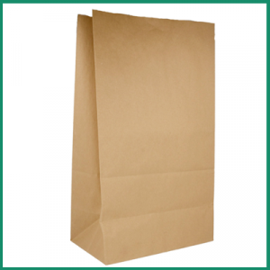 BOLSA PAPEL MARRON 09X32+5 C/2 P/72
