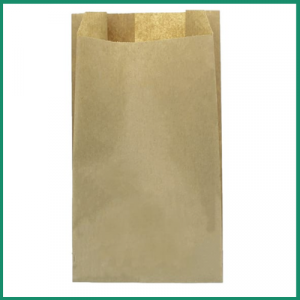 BOLSA PAPEL KRAFT 20+5X32